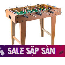 Bàn Bi lắc bóng đá 6 tay cầm Size Lớn Nhất 69x37cm,Bảo Hành 6 Tháng,Bàn Bi Lắc Mini Trẻ Em Hanana